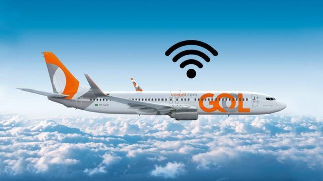 Avião da Gol com Internet chega ao Brasil