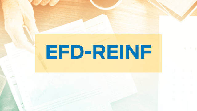 Receita Federal Divulga Instituição EFD – REINF